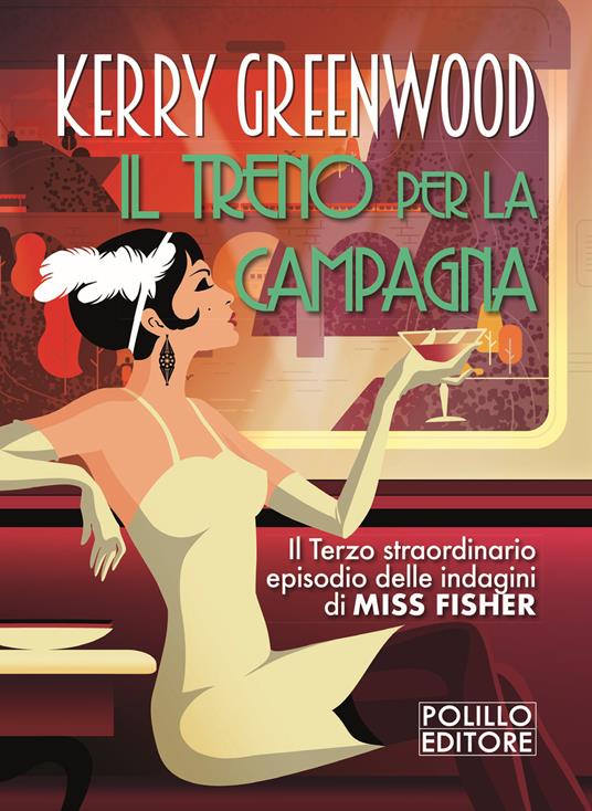 Il treno per la campagna - Kerry Greenwood - copertina