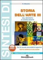 Sintesi di storia dell'arte. Vol. 3: Dal '600 ai giorni nostri