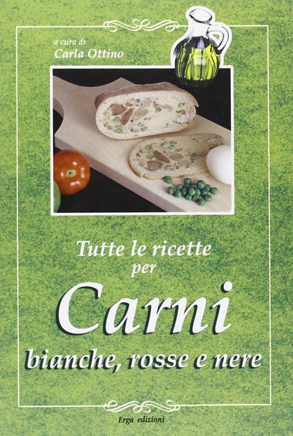 Tutte le ricette per carni - copertina