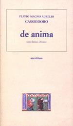 De anima. Testo latino a fronte