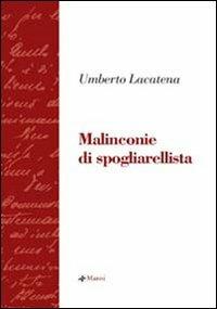 Malinconie di spogliarellista - Umberto Lacatena - copertina