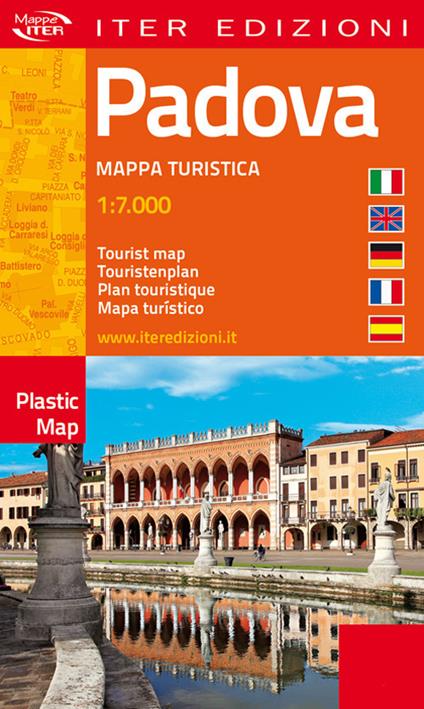 Padova. Mappa turistica 1:7.000 - copertina