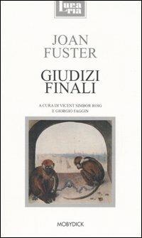 Giudizi finali-Judicis finals (1960-1968) - Joan Fuster - copertina