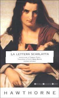 La lettera scarlatta - Nathaniel Hawthorne - copertina