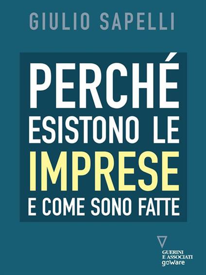 Perché esistono le imprese e come sono fatte - Giulio Sapelli - ebook