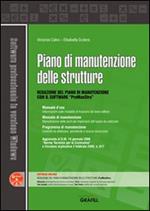 Piano di manutenzione delle strutture. Con aggiornamento online