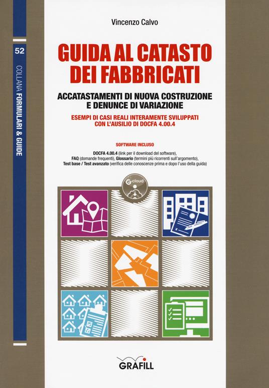 Guida al catasto dei fabbricati. Con software - Vincenzo Calvo - copertina