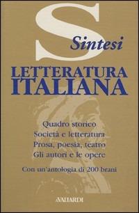 Letteratura italiana - Piero Cigada,Raouletta Baroni - copertina