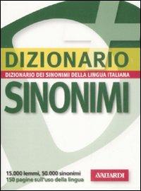 Dizionario sinonimi della lingua italiana - copertina