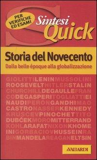 Storia del Novecento. Dalla belle époque alla globalizzazione - Nicolangelo D'Acunto - copertina