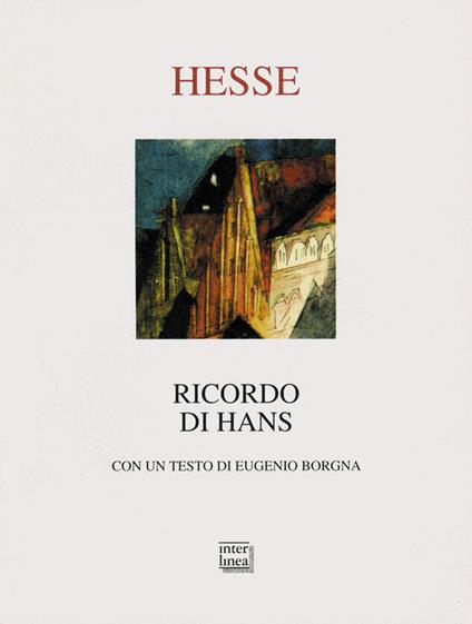 Ricordo di Hans - Hermann Hesse - copertina