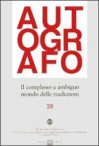 Il complesso e ambiguo mondo delle traduzioni - copertina