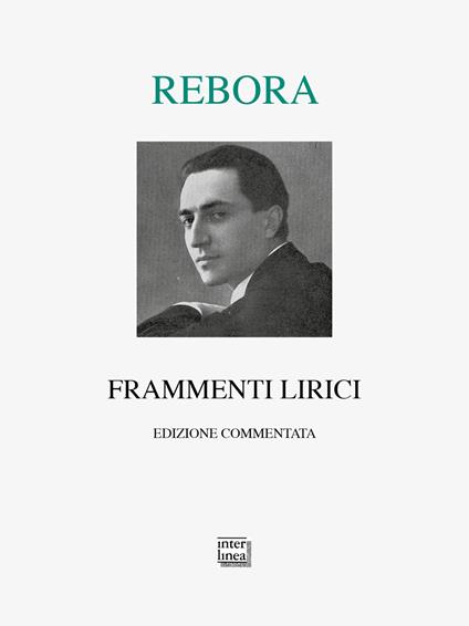 Frammenti lirici - Clemente Rebora - copertina