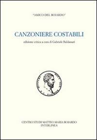 Canzoniere Costabili - Amico del Boiardo - copertina