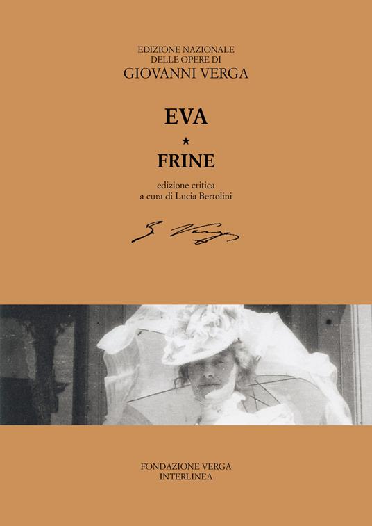 Eva-Frine. Ediz. critica - Giovanni Verga - copertina