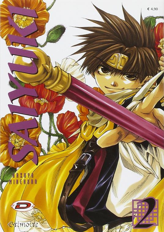 Saiyuki. Vol. 2 - Kazuya Minekura - copertina