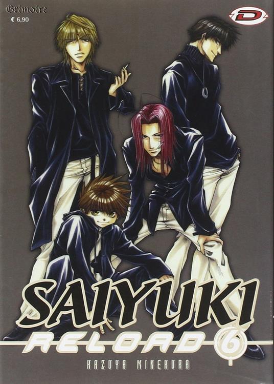 Saiyuki reload. Vol. 6 - Kazuya Minekura - copertina