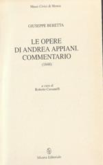 Le opere di Andrea Appiani. Commentario (1848)