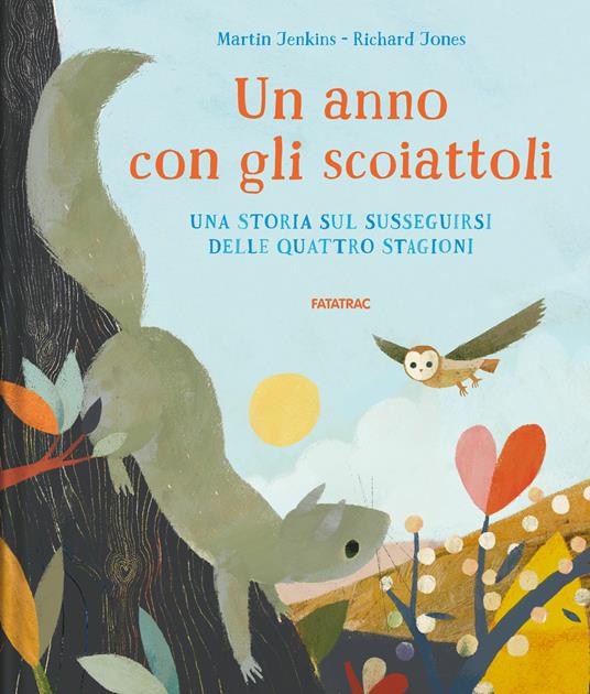 Un anno con gli scoiattoli - Martin Jenkins - copertina