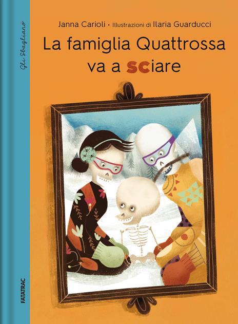 La famiglia Quattrossa va a sciare. Dizionario degli errori - Janna Carioli - copertina