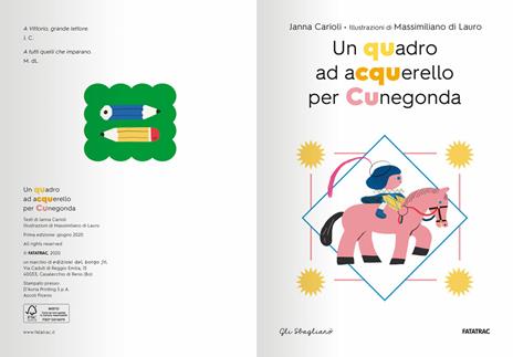 Un quadro ad acquerello per Cunegonda. Dizionario degli errori - Janna Carioli - 3