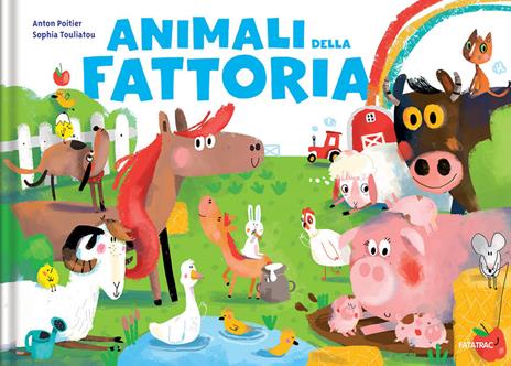 Animali della fattoria. Ediz. a colori - Anton Poitier,Sophia Touliatou - copertina