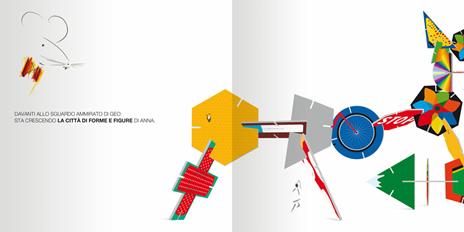 Città di forme e figure. Ediz. a colori. Con 40 costruzioni - Mauro Bellei - 5