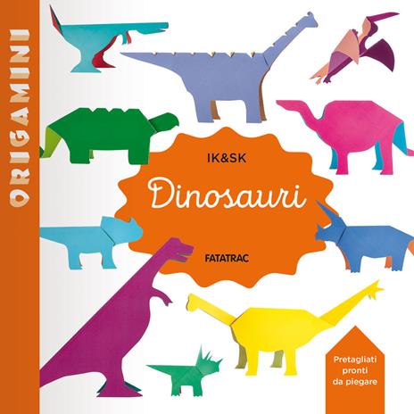 Dinosauri. Origamini. Ediz. a colori - Inkyeong Kim,Sunkyung Kim - copertina