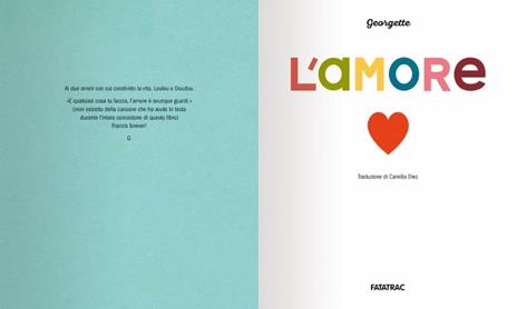 L'amore. Ediz. a colori - Georgette - 2