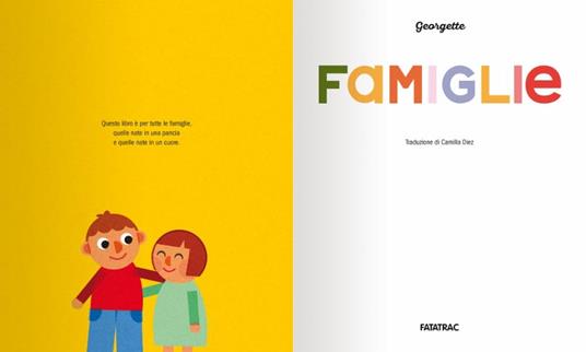 Famiglie. Ediz. a colori - Georgette - 2