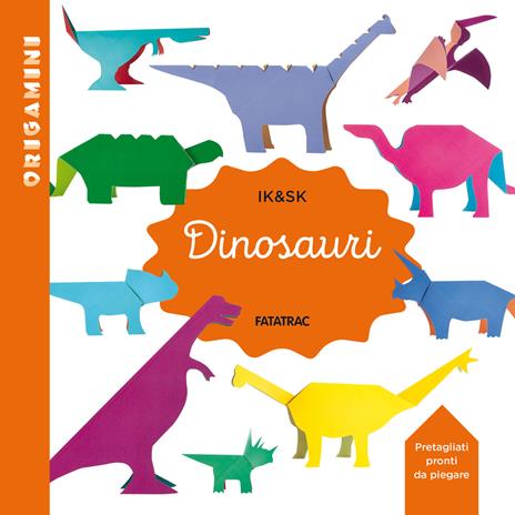 Dinosauri. Origamini. Ediz. a colori - Inkyeong Kim,Sunkyung Kim - copertina