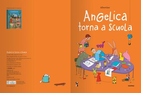 Angelica torna a scuola. Ediz. a colori - Albertine - 2