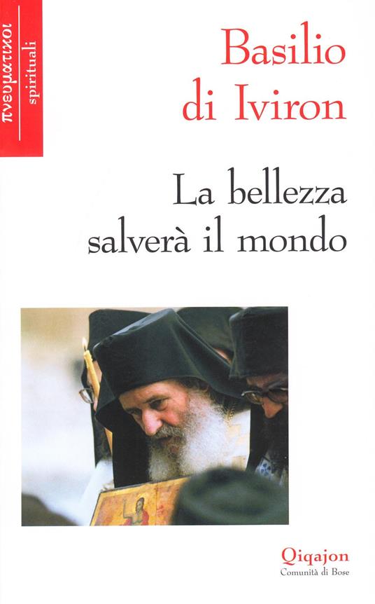 La bellezza salverà il mondo - Basilio di Iviron - copertina