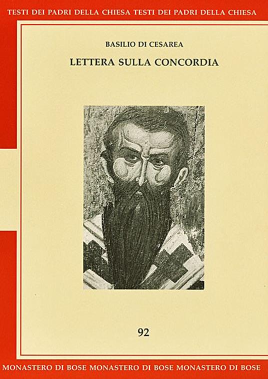 Lettera sulla concordia - Basilio (san) - ebook