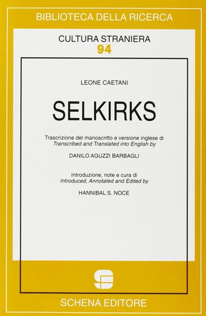 Selkirks - Leone Caetani - copertina