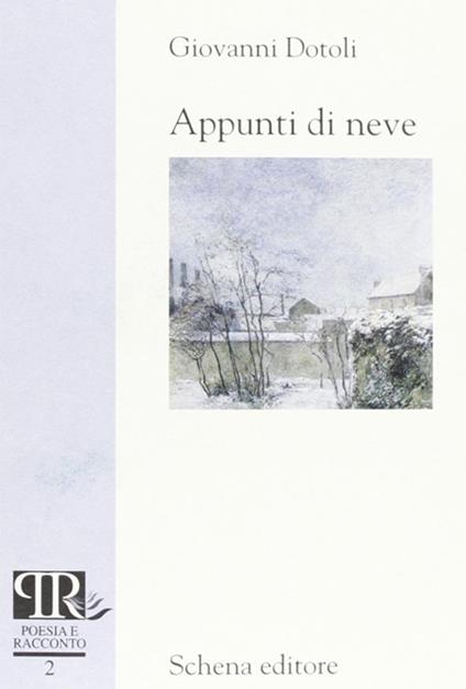 Appunti di neve - Giovanni Dotoli - copertina