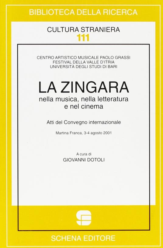 La zingara. Nella musica, nella letteratura e nel cinema - copertina