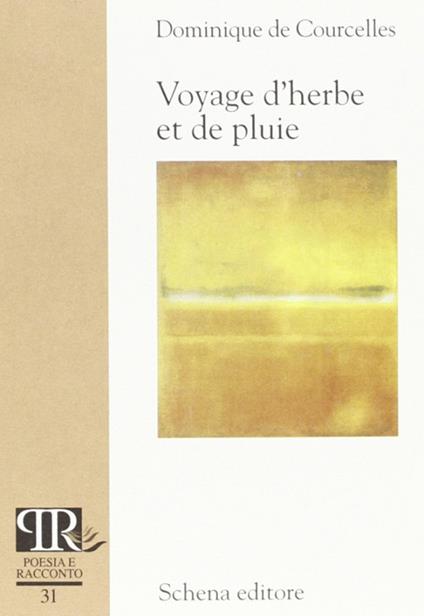 Voyage d'herbe et de pluie - Dominique de Courcelley - copertina