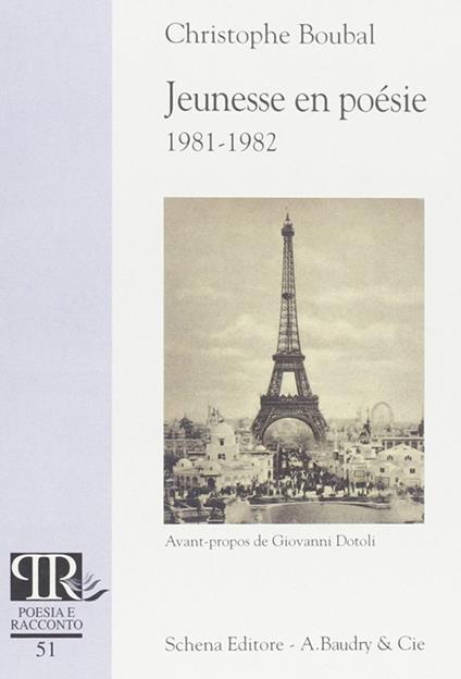 Jeunesse en poesie 1981-1982 - Christophe Boubal - copertina