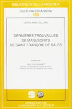 Dernières trouvailles de manuscrits de saint François de Sales