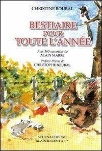 Bestiaire pour toute l'année - Christine Boubal - copertina