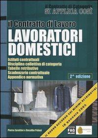 Il contratto di lavoro. Lavoratori domestici - Pietro Zarattini,Rosalba Pelusi - copertina