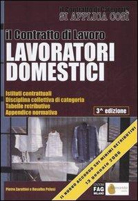 Il contratto di lavoro. Lavoratori domestici - Pietro Zarattini,Rosalba Pelusi - copertina