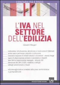 L' IVA nel settore dell'edilizia - Giovanni Maugeri - copertina