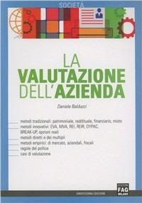 La valutazione dell'azienda - Daniele Balducci - copertina