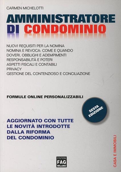 Amministratore di condominio - copertina