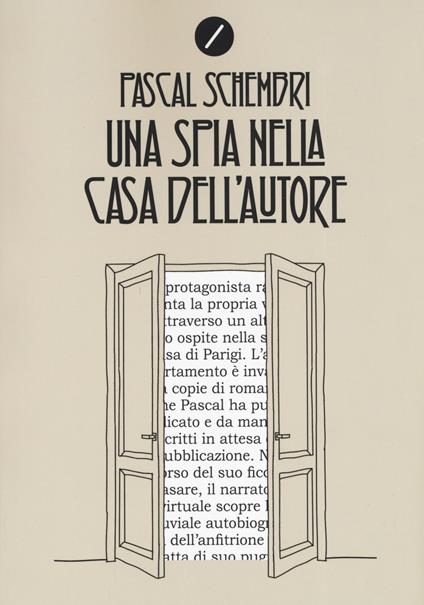 Una spia nella casa dell'autore - Pascal Schembri - copertina