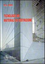 Tecnologie dei materiali da costruzione