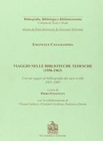 Viaggio nelle biblioteche tedesche (1956-1963)