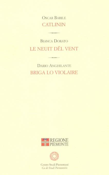 Catlinin-Le neuit del vent-Briga lo Violaire - Oscar Barile,Bianca Dorato,Dario Anghilante - copertina